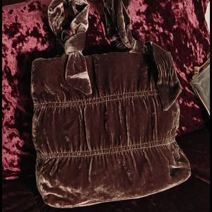 J. Jill super soft velveteen shoulder bag
